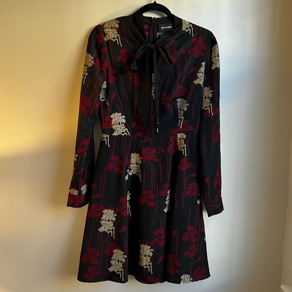 The Kooples long sleeve embroidered dress - SIZE S